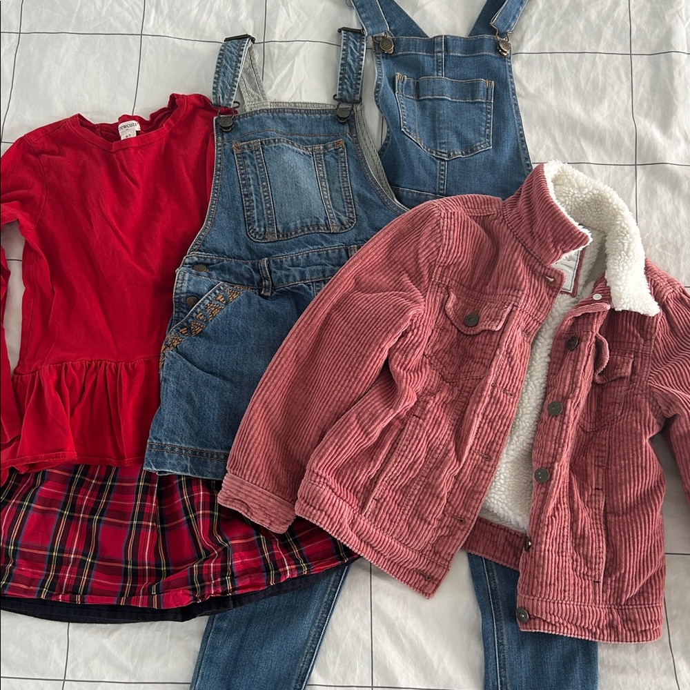 Bundle of girls’ 6-7 Crewcuts & Fatface for fall/winter